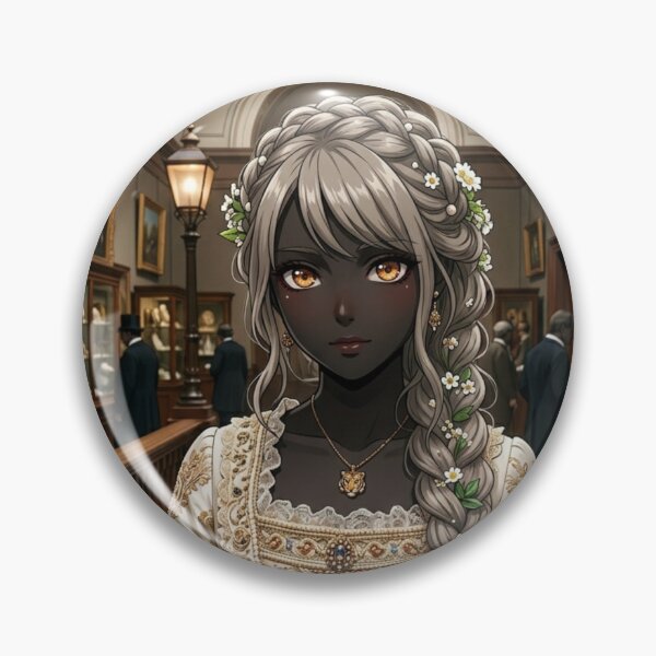 Item preview, Majestic Black Queen in Golden Palace Anime Art designed and sold by unboxedbyJuls.
