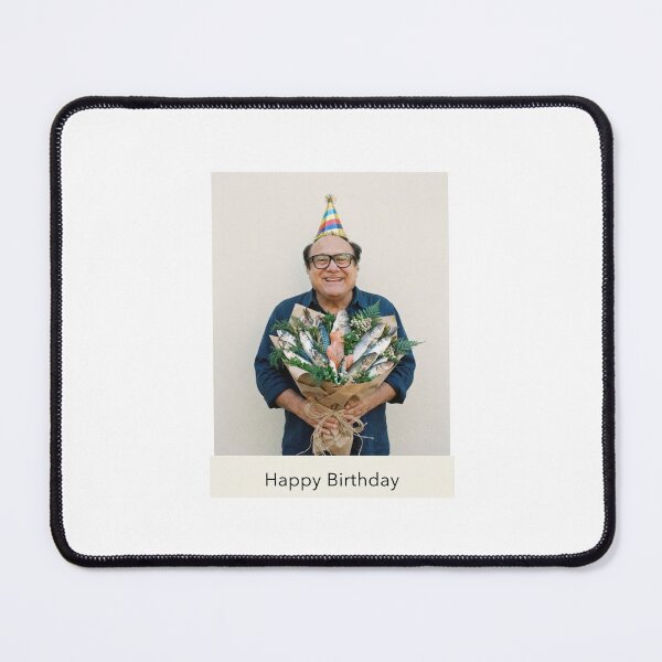Item preview, Danny devito birthday fish bouquet gift cake memes happy Funny prank meme  weird  designed and sold by CheeseBlueprint.