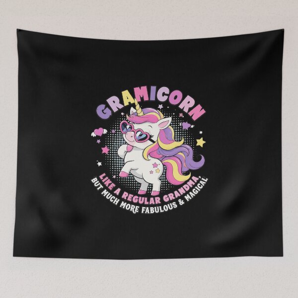 Item preview, Gramicorn Like A Regular Grandma But Much More Fabulous & Magical Unicorn  designed and sold by PaletteArc.