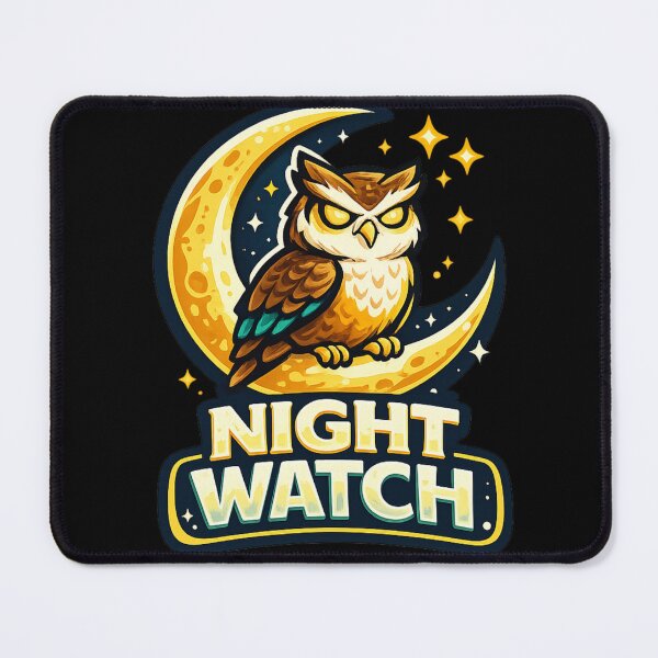 Item preview, Night Watch – Wise Owl Moonlight Design designed and sold by ArtisticHeart21.