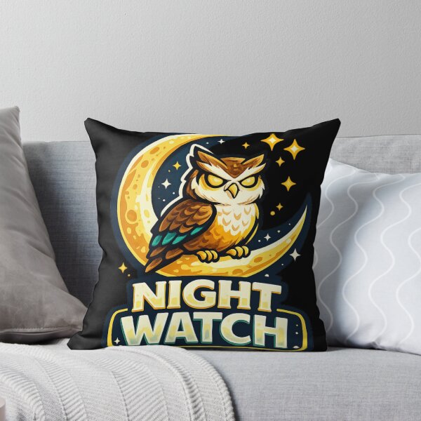 Item preview, Night Watch – Wise Owl Moonlight Design designed and sold by ArtisticHeart21.