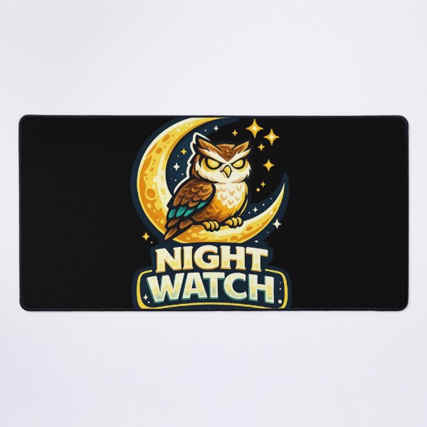 Item preview, Night Watch – Wise Owl Moonlight Design designed and sold by ArtisticHeart21.