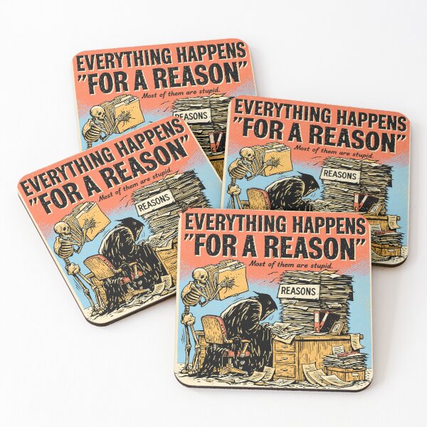 Item preview, Everything Happens for a Reason designed and sold by Synthartik.
