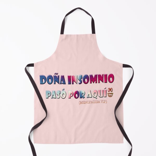 Item preview, Doña insomnio pasó por aquí - Spanish Menopause Humor designed and sold by Yamy Morrell Art and Design.
