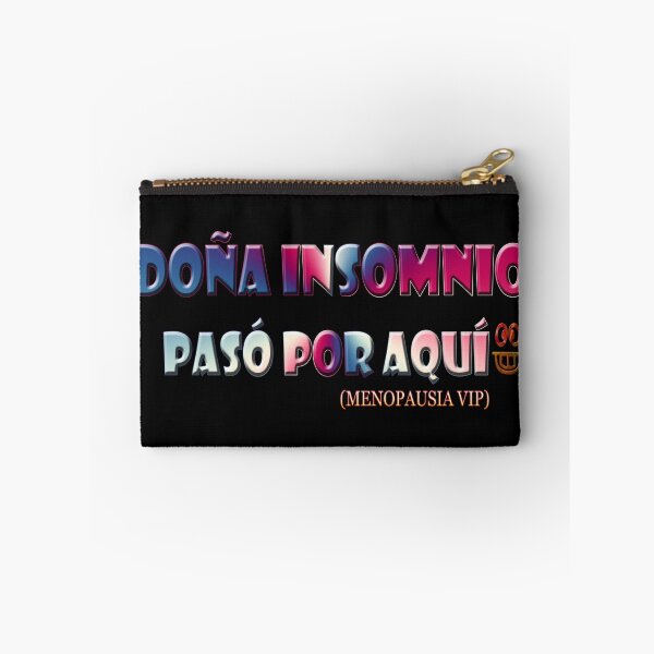 Item preview, Doña insomnio pasó por aquí - Spanish Menopause Humor designed and sold by Yamy Morrell Art and Design.