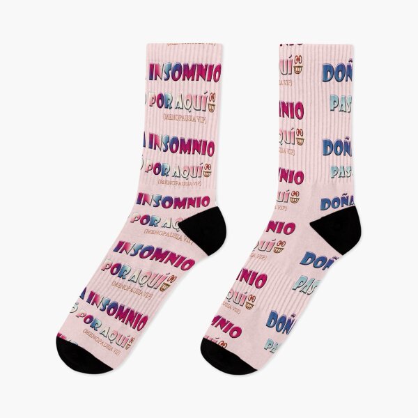 Item preview, Doña insomnio pasó por aquí - Spanish Menopause Humor designed and sold by Yamy Morrell Art and Design.
