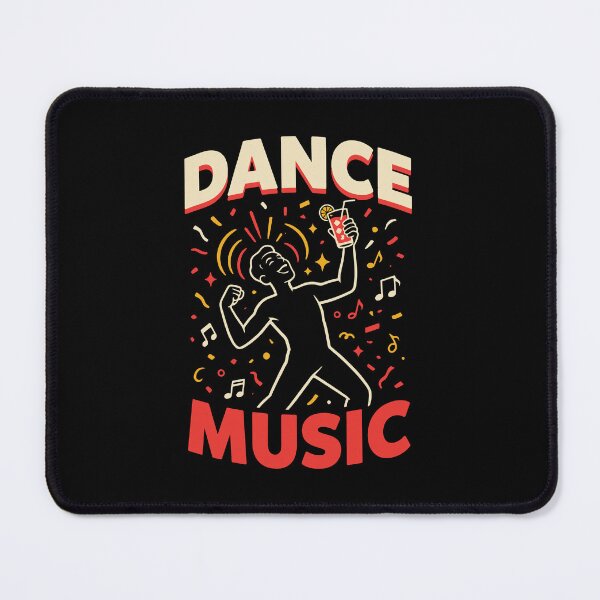 Item preview, Dance Music Retro Party Illustration designed and sold by TipTop GFX.
