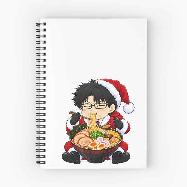 Item preview, Jin Kagemori Daemons of the Shadow Realm Christmas Ramen designed and sold by mildaclairmo.