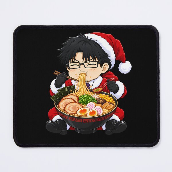 Item preview, Jin Kagemori Daemons of the Shadow Realm Christmas Ramen designed and sold by mildaclairmo.