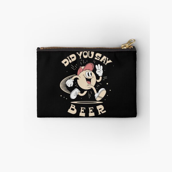 Item preview, Did You Say Beer Funny Cartoon Drinking Design designed and sold by TipTop GFX.