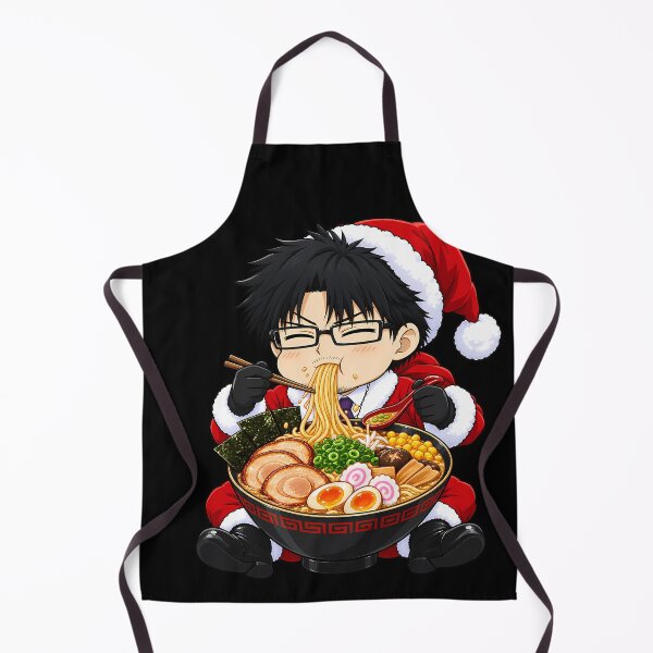 Item preview, Jin Kagemori Daemons of the Shadow Realm Christmas Ramen designed and sold by mildaclairmo.