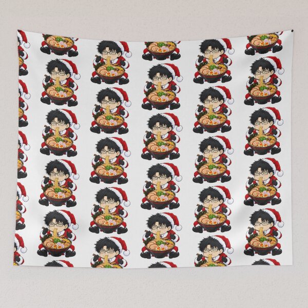 Item preview, Jin Kagemori Daemons of the Shadow Realm Christmas Ramen designed and sold by mildaclairmo.