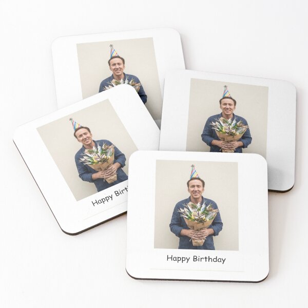 Item preview, Nicolas cage birthday fish bouquet gift cake memes happy Funny prank meme  weird  designed and sold by CheeseBlueprint.