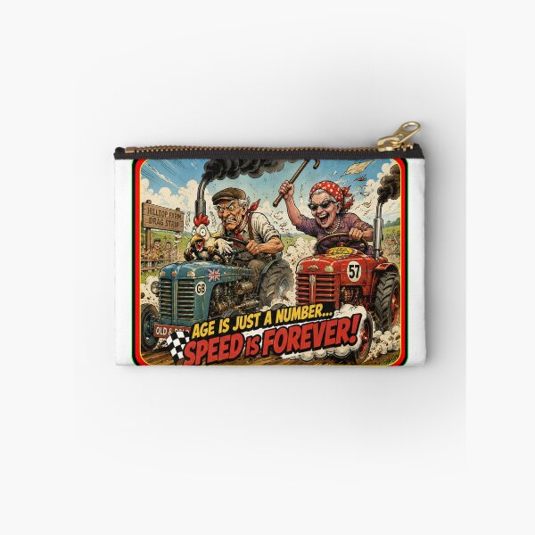 Item preview, Funny Retirement Racing Team Vintage Tractor Race Retro Comic designed and sold by frestshop.