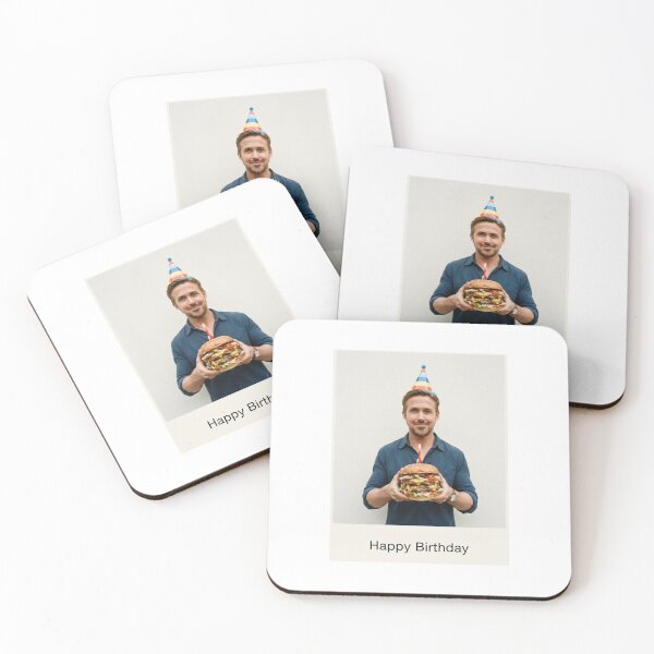 Item preview, Ryan gosling birthday hamburger burger gift cake memes happy Funny prank meme  weird  designed and sold by CheeseBlueprint.