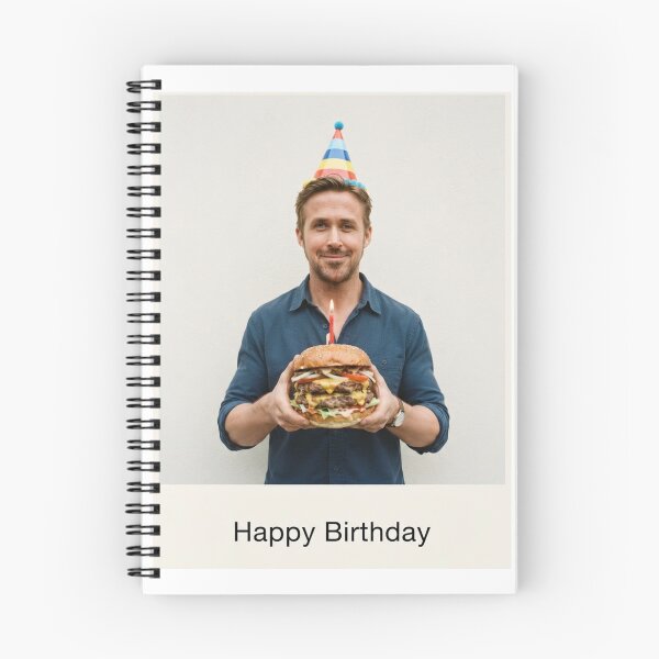 Item preview, Ryan gosling birthday hamburger burger gift cake memes happy Funny prank meme  weird  designed and sold by CheeseBlueprint.