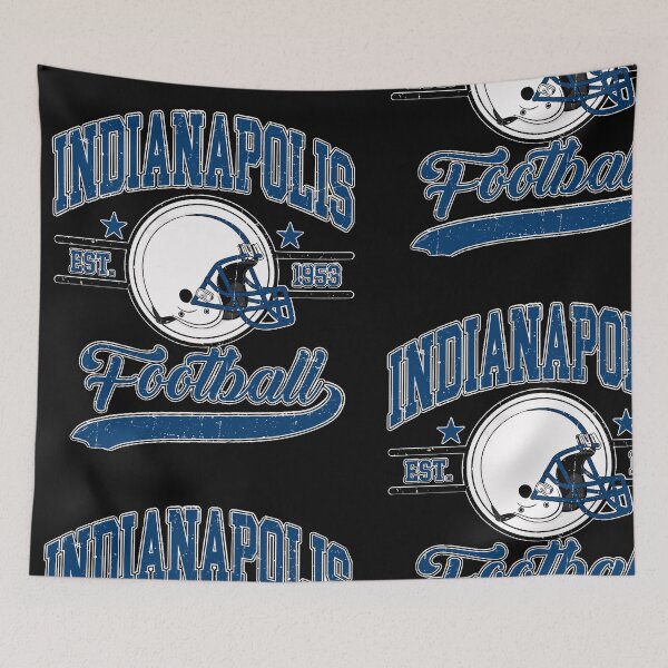 Item preview, Indianapolis Football Vintage Retro Sports Shirt designed and sold by JohnMorga62369.
