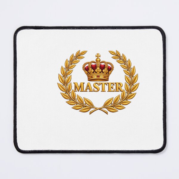 Item preview,  Golden master Crown Laurel Wreath Emblem designed and sold by FinallBoss.