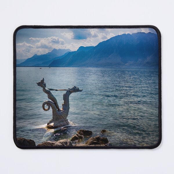 Item preview, L'Hippocampe (The Seahorse ) Lake Geneva, Switzerland designed and sold by Kathy Weaver.