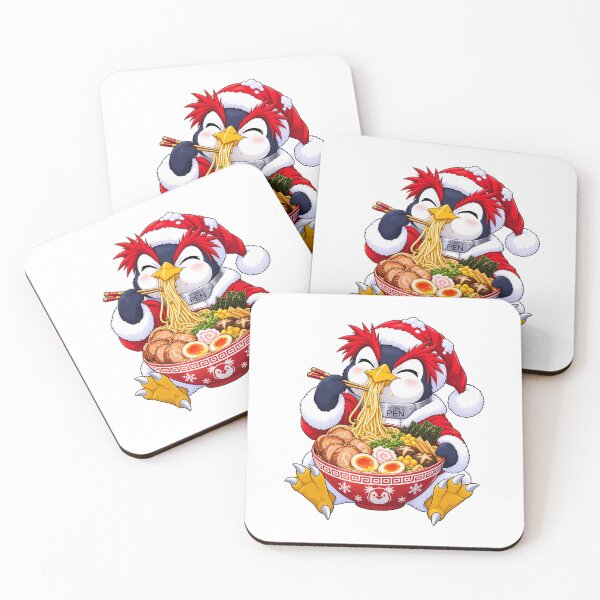 Item preview, Pen Pen Neon Genesis Evangelion Christmas Ramen Feast designed and sold by mildaclairmo.