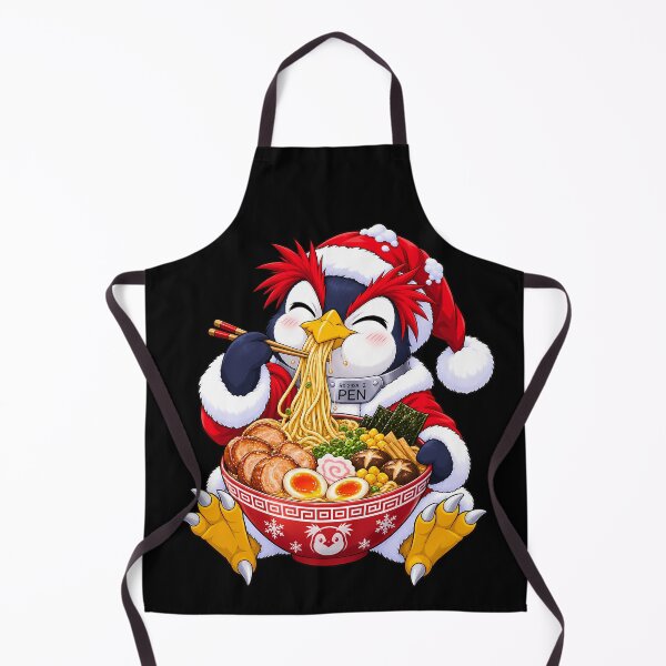 Item preview, Pen Pen Neon Genesis Evangelion Christmas Ramen Feast designed and sold by mildaclairmo.