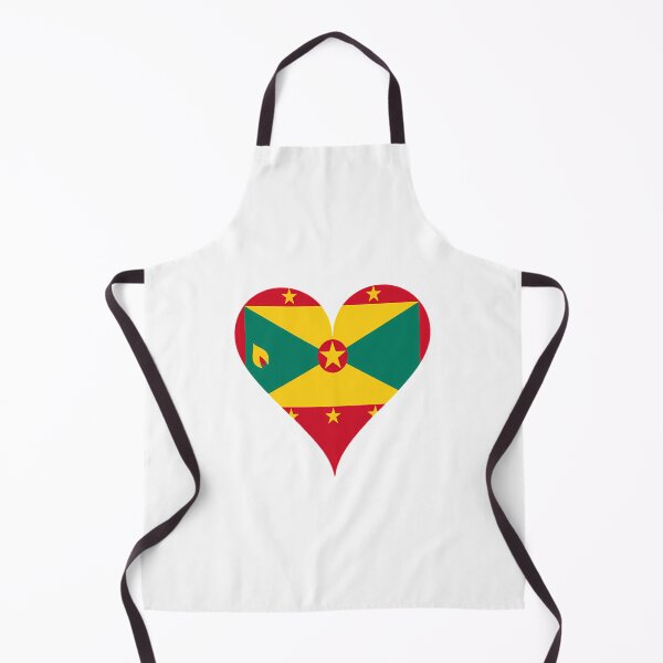 Item preview, Grenada Flag Heart designed and sold by karmyn-clawso.