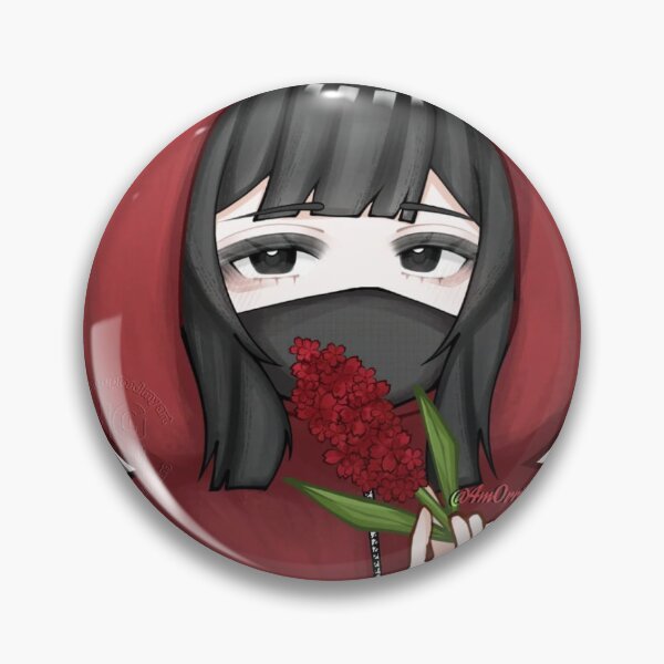Item preview, red flower ninja designed and sold by Amorrieart.
