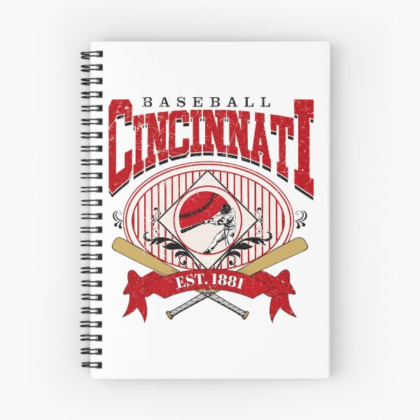 Artikelvorschau, Cincinnati Baseball Vintage Retro entworfen und verkauft von JasonGard86375.