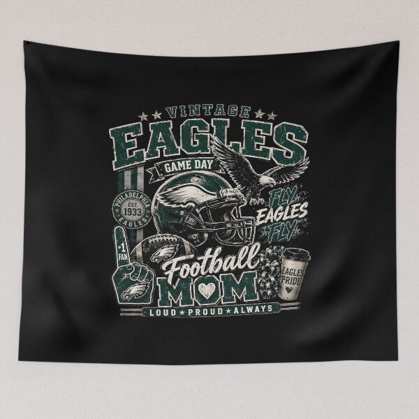 Item preview, Vintage Football Mom Game Day designed and sold by portlynnshi.