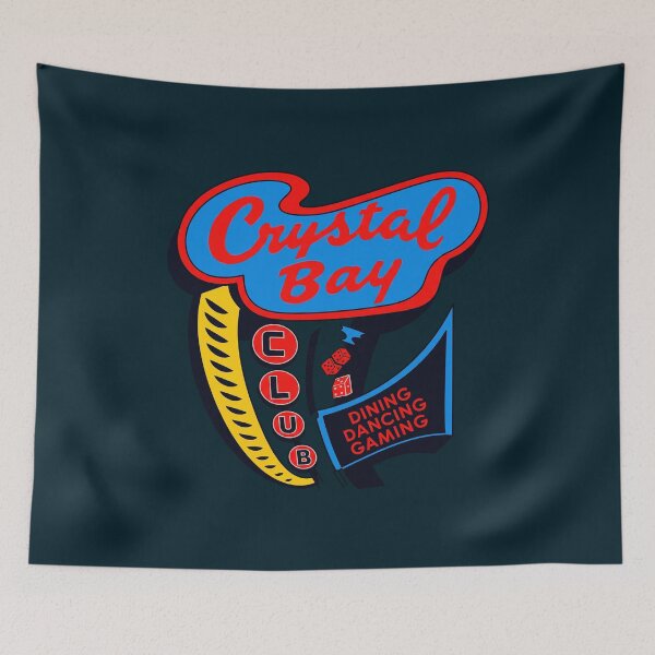 Item preview, Crystal Bay Club Retro Sign designed and sold by GiovannyCruick.