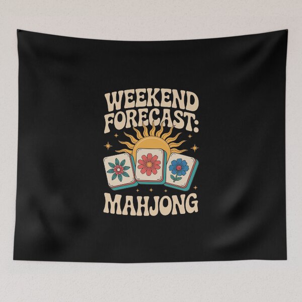 Item preview, WEEKEND FORECAST MAHJONG designed and sold by jkrphoto.