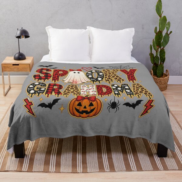 Item preview, Spooky Grandma Halloween Shirt | Leopard Print Mixed Pattern Design designed and sold by MOCH- ART.