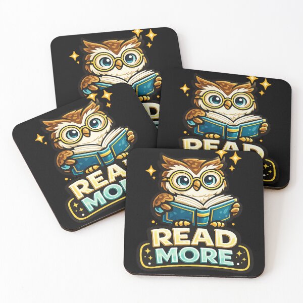 Item preview, Read More – Smart Owl Book Lover Design designed and sold by ArtisticHeart21.