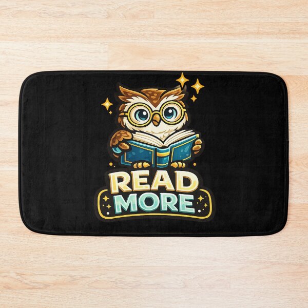 Item preview, Read More – Smart Owl Book Lover Design designed and sold by ArtisticHeart21.