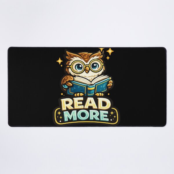 Item preview, Read More – Smart Owl Book Lover Design designed and sold by ArtisticHeart21.