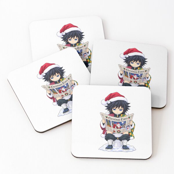 Item preview, Giyu Tomioka Demon Slayer Christmas Newspaper Toilet Humor designed and sold by mildaclairmo.