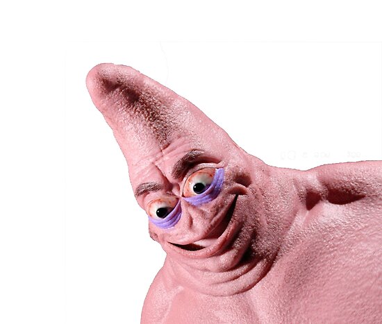 "Ugly Patrick Star - Spongebob Squarepants" Poster by ...