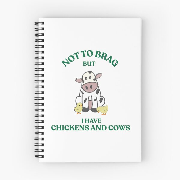 Item preview, Not To Brag But I Have Chickens And Cows designed and sold by jazlee-nwallin.