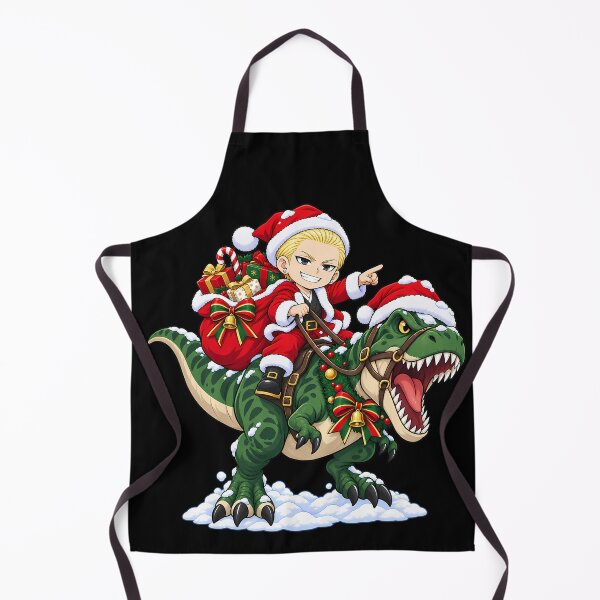 Item preview, Asuma Kagemori Daemons of the Shadow Realm Christmas T Rex Ride designed and sold by mildaclairmo.