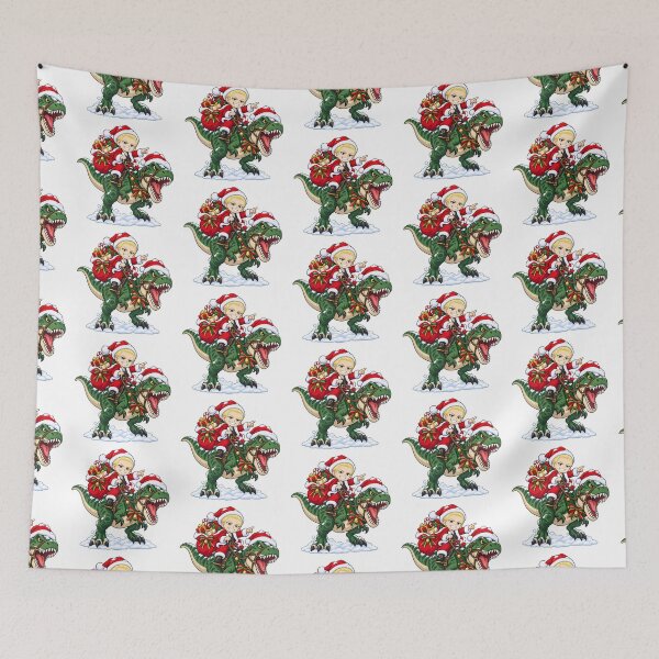 Item preview, Asuma Kagemori Daemons of the Shadow Realm Christmas T Rex Ride designed and sold by mildaclairmo.
