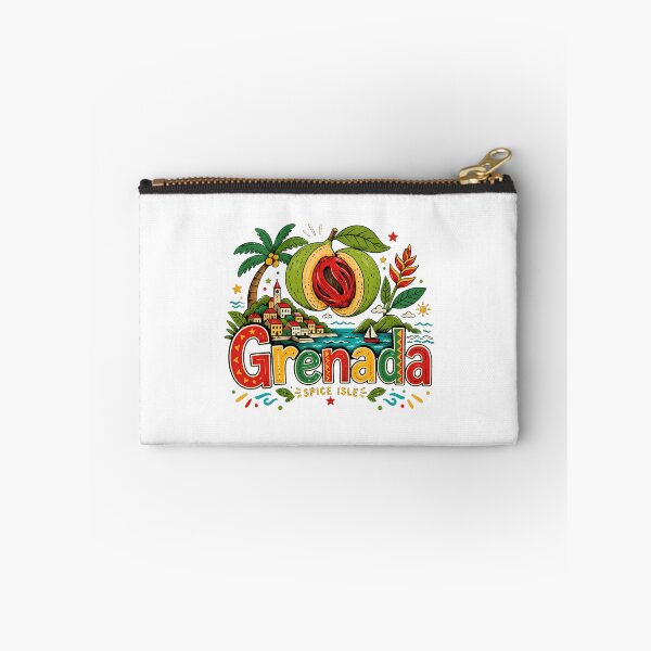 Item preview, Hand Drawn Grenada Travel Souvenir Landmark Gift designed and sold by karmyn-clawso.