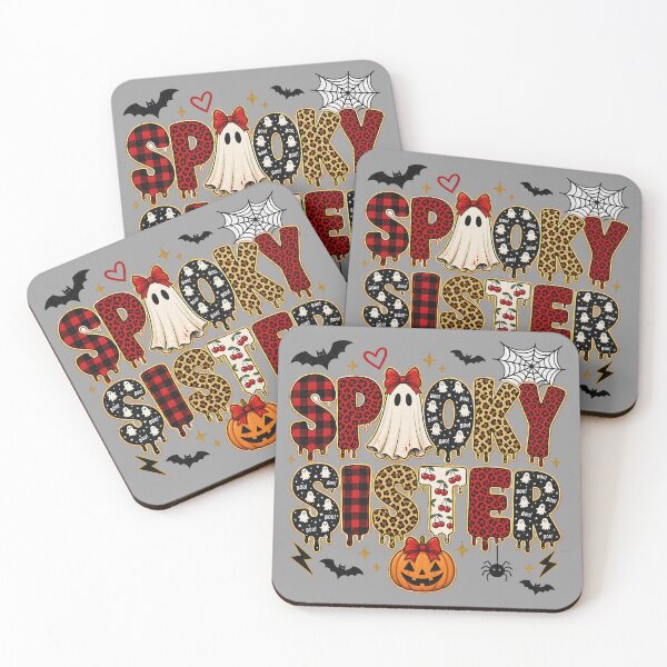 Item preview, Spooky Sister Halloween | Leopard Print Mixed Pattern Design designed and sold by MOCH- ART.
