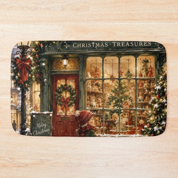 Item preview, Christmas Treasures – Cozy Vintage Christmas Gift Shop designed and sold by TeikunShop.