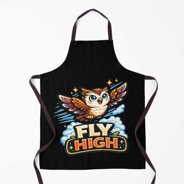 Item preview, Fly High – Inspirational Owl Adventure Design designed and sold by ArtisticHeart21.