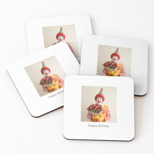 Item preview, Ronald mcdonald birthday rose bouquet flower sunflower gift cake memes happy Funny prank meme  weird  designed and sold by CheeseBlueprint.