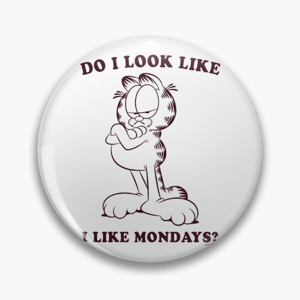 Item preview, Garfield Do I Look Like I Like Mondays designed and sold by FlocreeperBytin.
