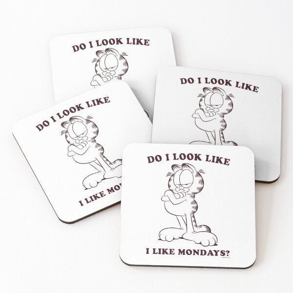 Item preview, Garfield Do I Look Like I Like Mondays designed and sold by FlocreeperBytin.