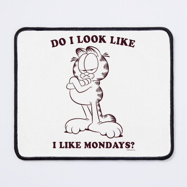 Item preview, Garfield Do I Look Like I Like Mondays designed and sold by FlocreeperBytin.