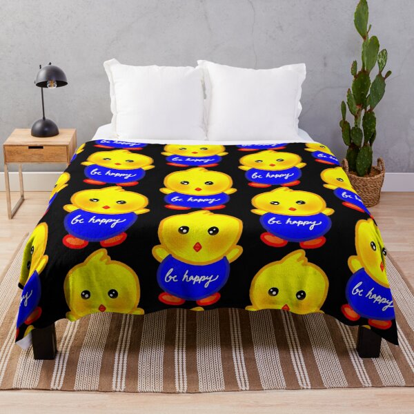 Item preview, Cute Yellow Chick Kawaii Happy Bird Apparel Design designed and sold by Ladicreatis.