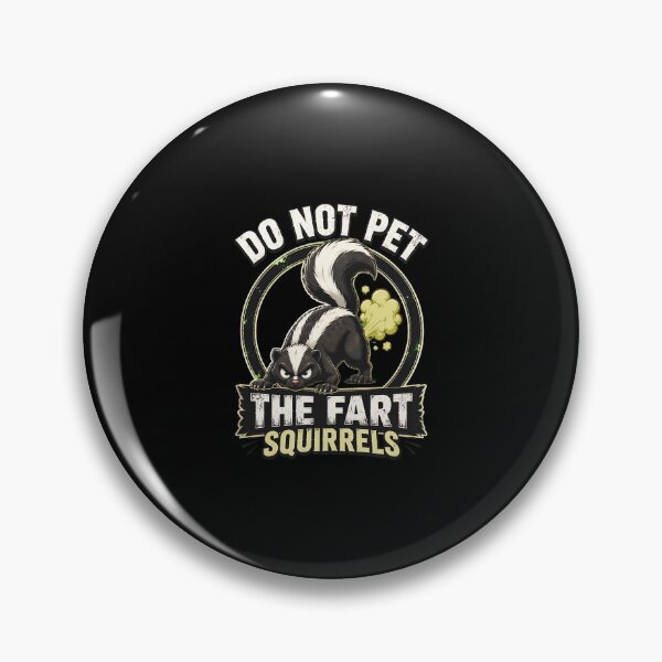 Item preview, DO NOT PET THE FART SQUIRRELS Funny Skunk Graphic Tee designed and sold by PaletteArc.